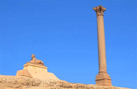 Pompey's Pillar: A Majestic Testament to Roman Engineering and Timeless Beauty!